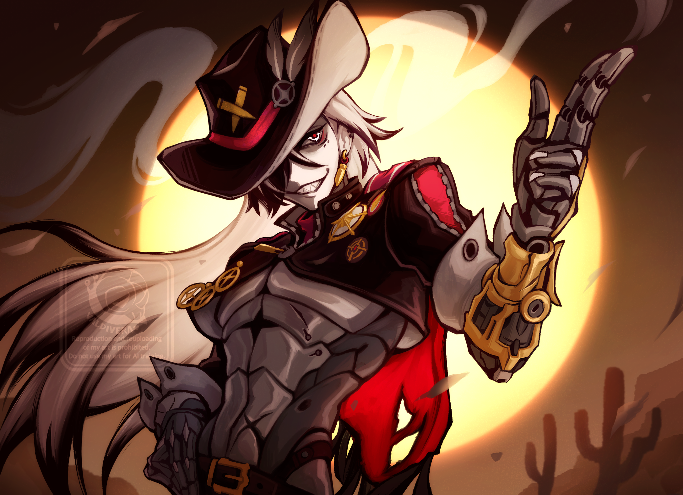 Honkai Star Rail Boothill fanart by ValdiVera