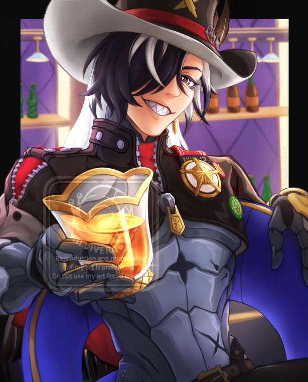 Honkai Star Rail Boothill fanart by ValdiVera