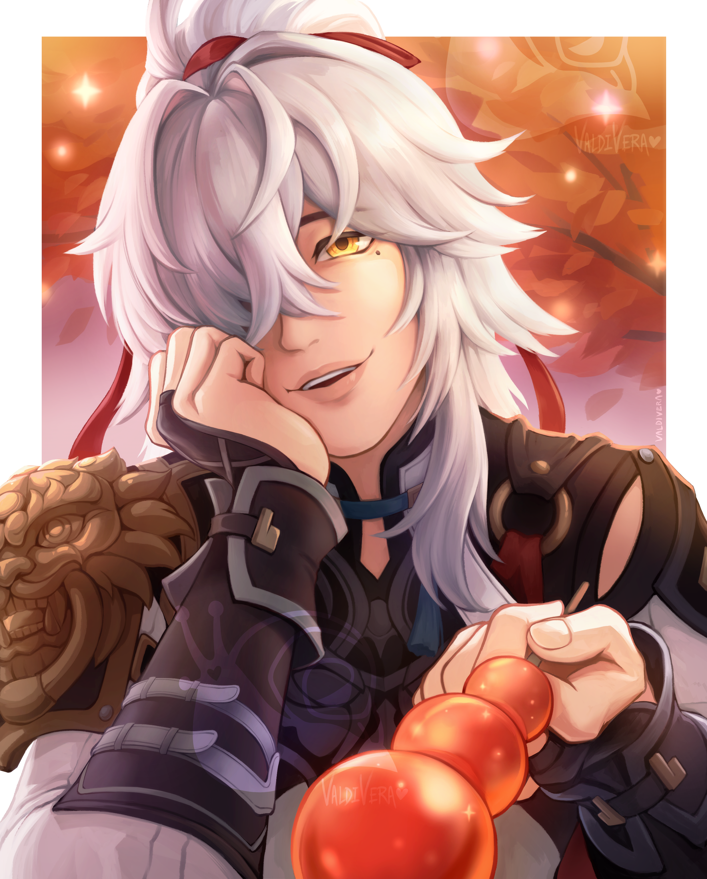Honkai Star Rail Jing Yuan fanart by ValdiVera