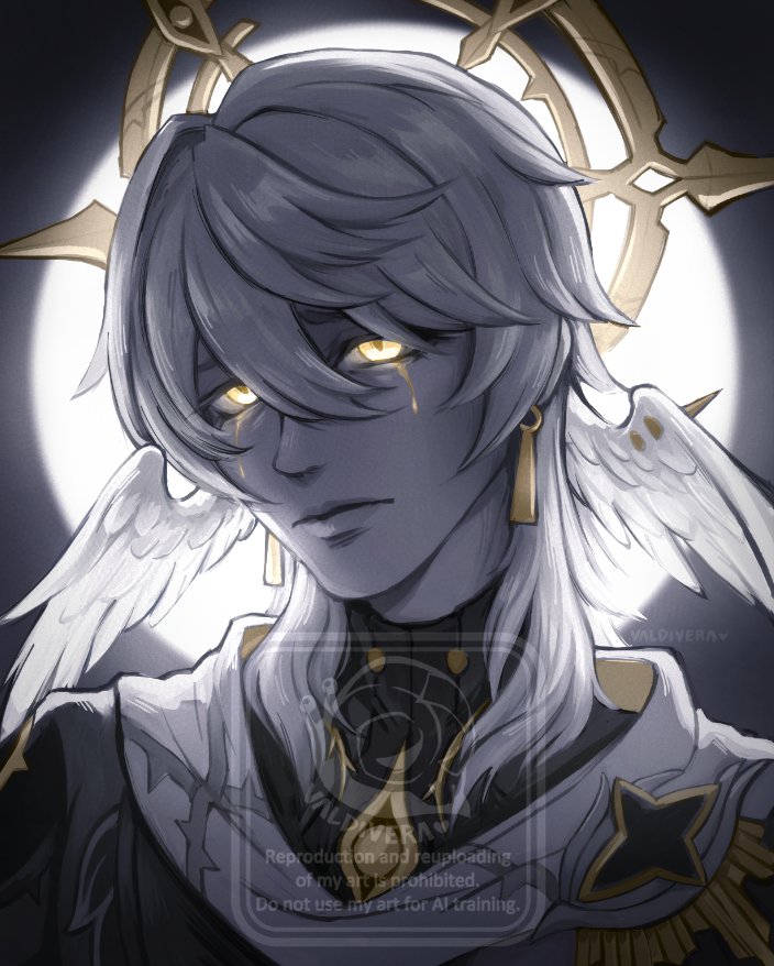 Honkai Star Rail Sunday fanart by ValdiVera