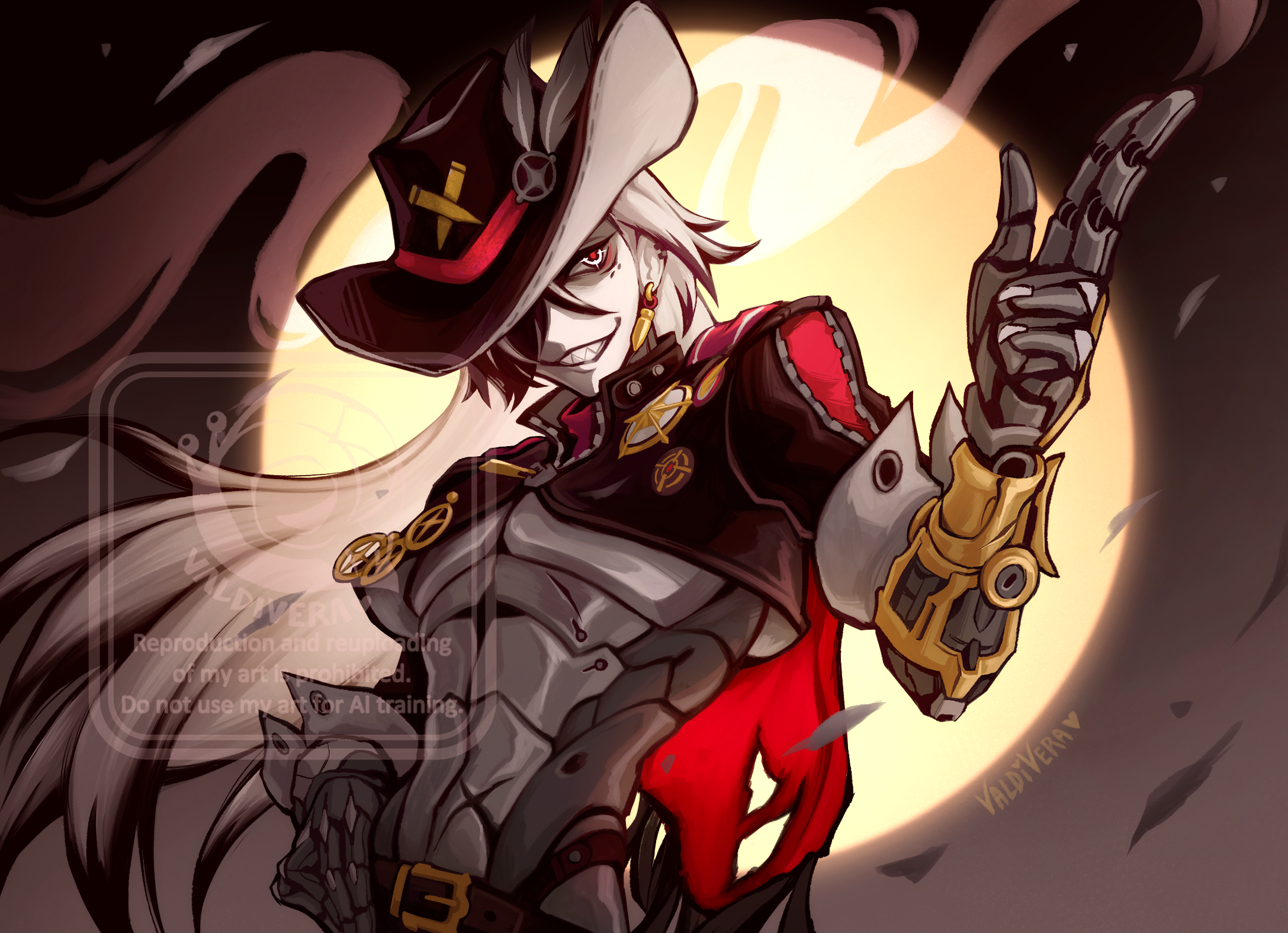 Honkai Star Rail Boothill fanart by ValdiVera