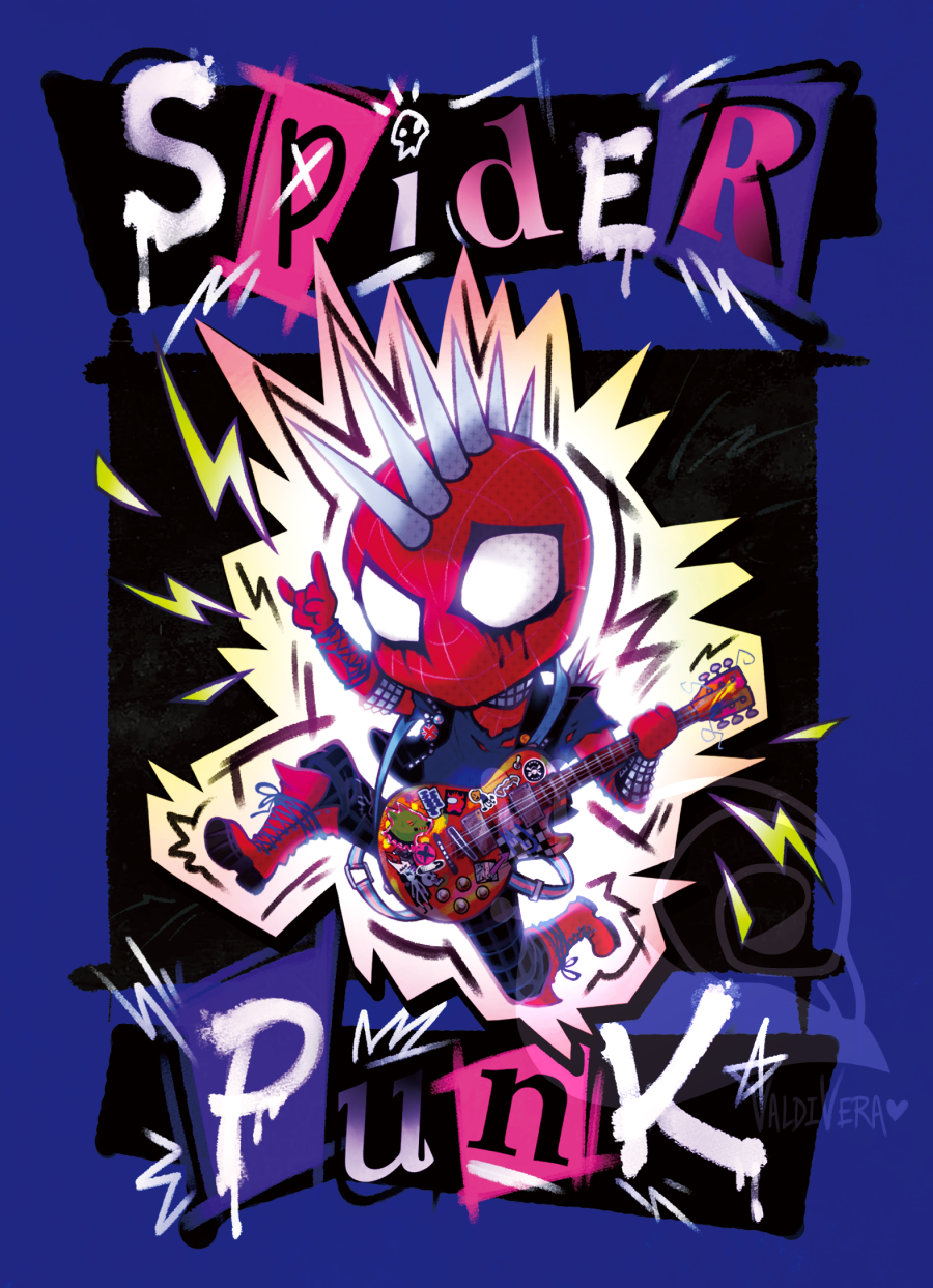 Spiderpunk Artwork